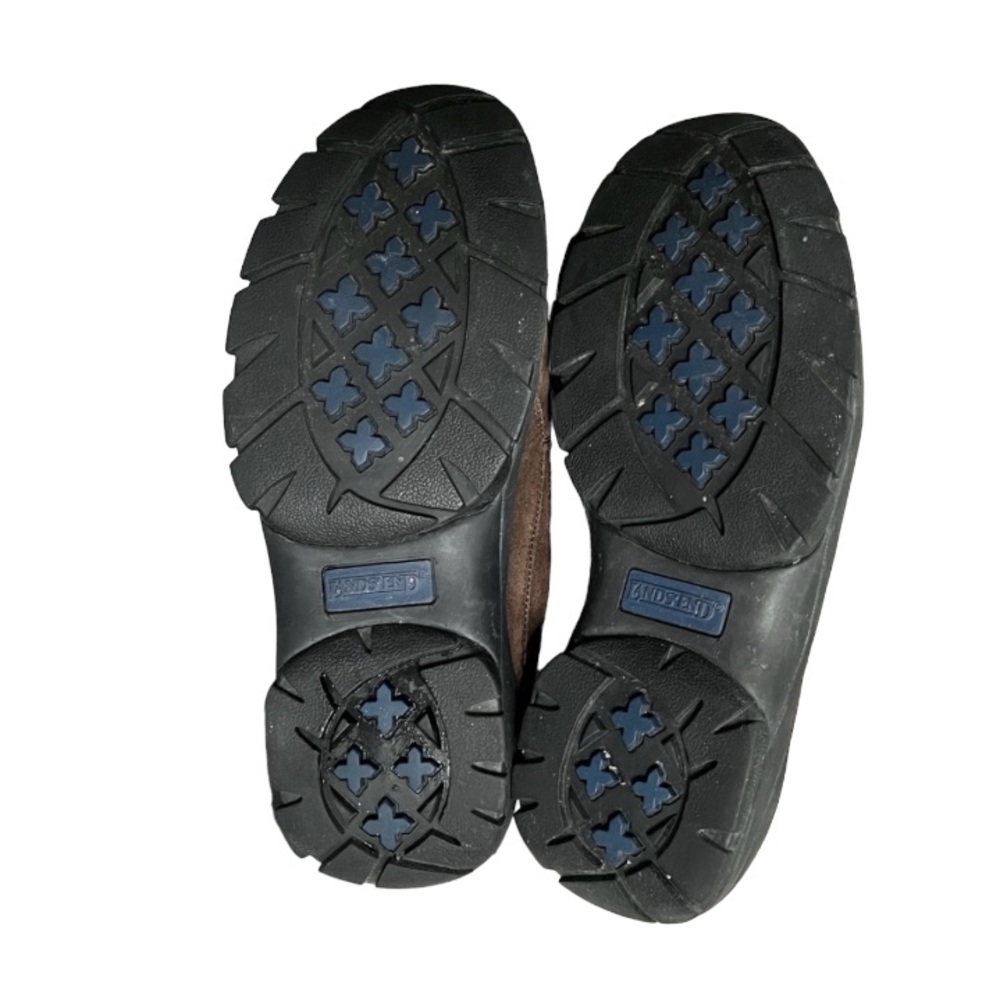 Lands End Menโs Suede Hiking Trail Walking Slip-on Shoes US Size 10 D #86169 - Picture 3 of 8